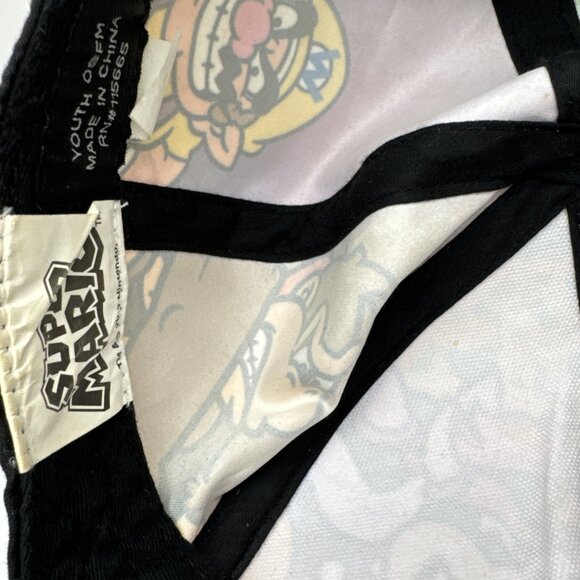 Super Mario Bros And Friends All Over Print Snapback Hat YOUTH GR58 - Picture 6 of 6